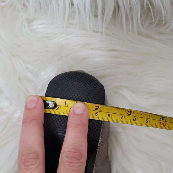 Roberto Capucci Square Toe Cut Out Dress Shoes Metallic Brooze Low Heel 7 - Picture 7 of 8